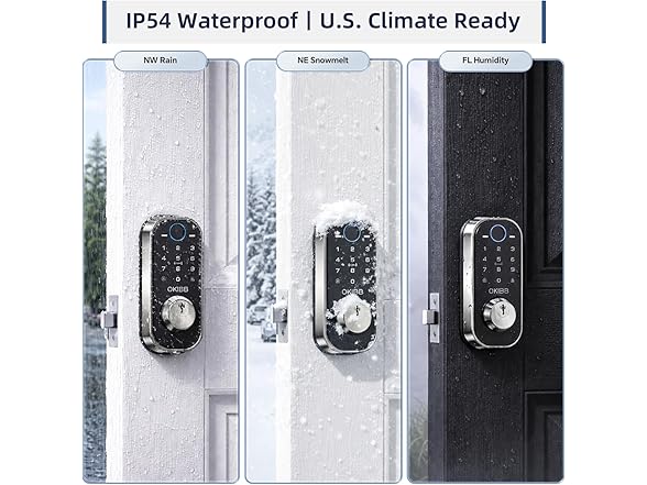 OKIBB Fingerprint Door Lock