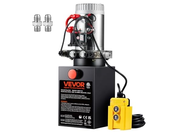 Hydraulic Pump, 6 Quart Hydraulic Power Unit