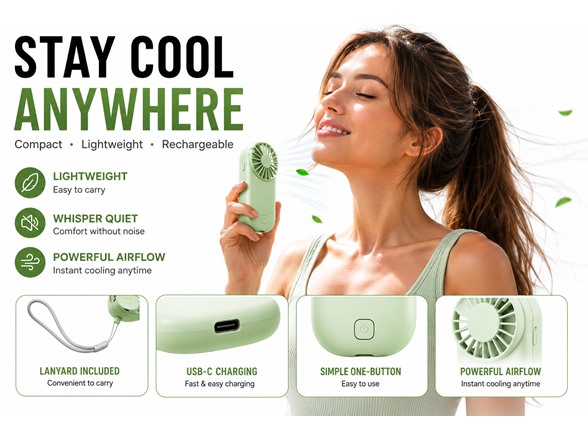 Handheld Mini Fan