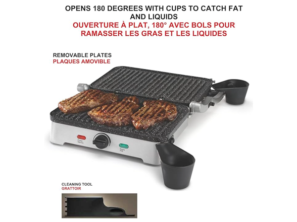 (NEW) StarFrit Heritage The Rock Panini Press
