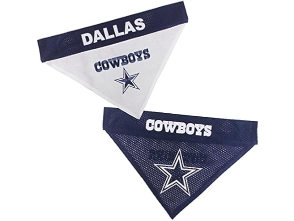 Pets First NFL Reversible Bandana