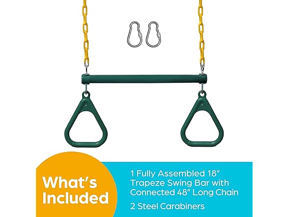 Jungle Gym 18" Monkey Bars Equipment