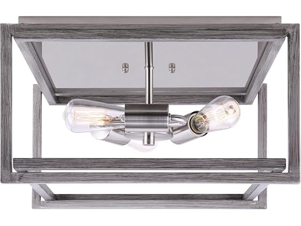 Canarm Carli 3 Light Flush Mount Ceiling Light