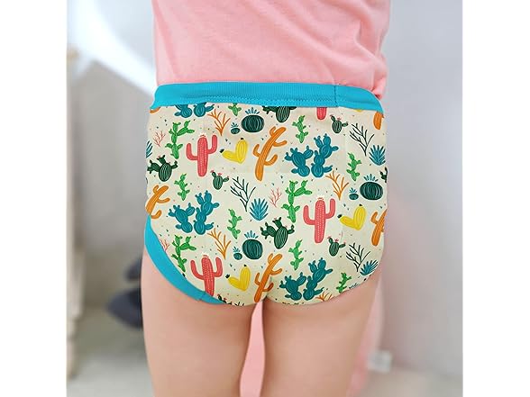 Max 6 Packs Training Underwear Girls 2T