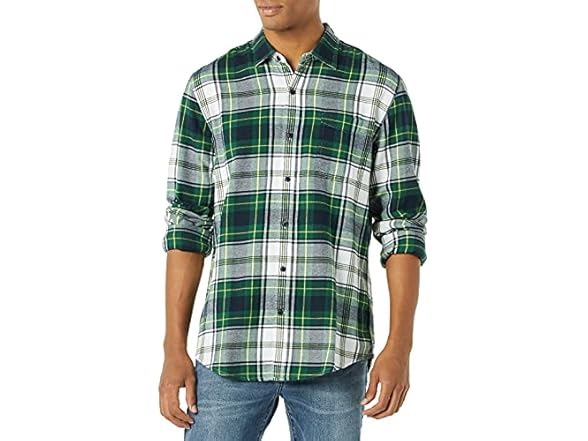 Amazon Essentials Men LS Flannel Shirt - Gallery 6
