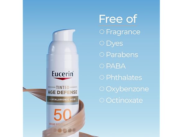 Eucerin Sun Tinted Age Defense Face Sunscreen