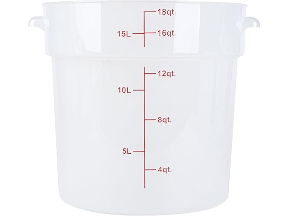 Restaurantware-Met Lux 18 Quart Food Storage Containers
