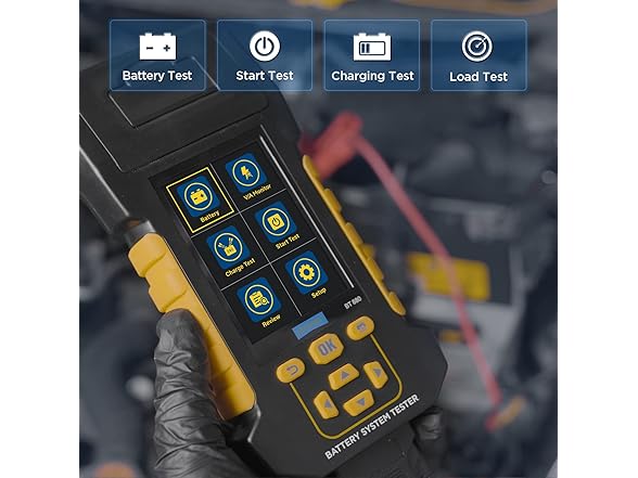 AUTOOL Car Battery Tester 12V 24V