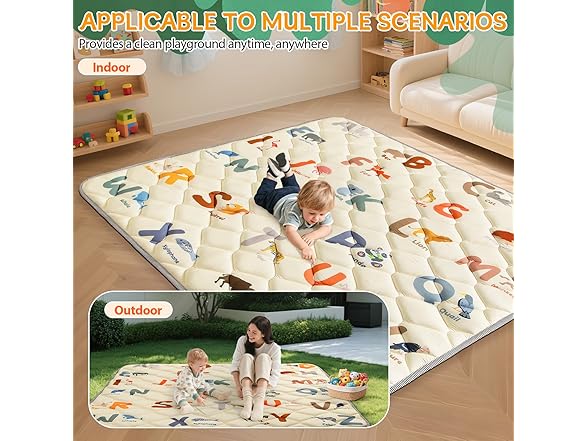 OMZER Baby Play Mats for Floor