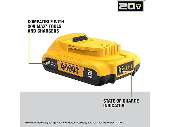DEWALT DCK227D2 ATOMIC 20-Volt MAX 2 Tool Kit