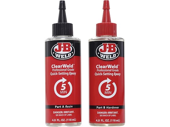 J-B Weld Jb Clearweld Epoxy 8oz