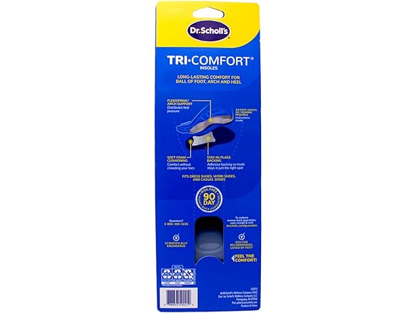 Dr. Scholl's Tri-Comfort Inserts, Men's