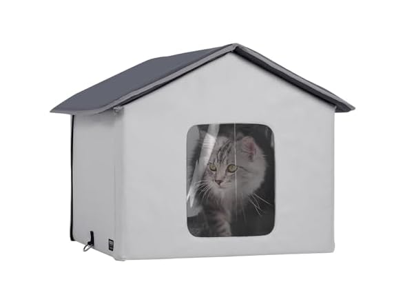 VEVOR Outdoor Heated Cat House