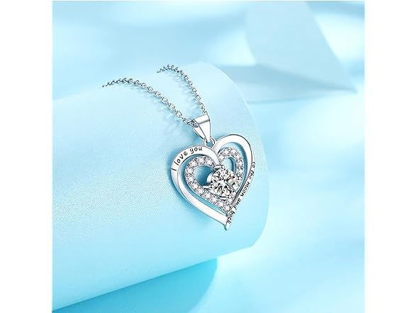 Preserved Red Rose Bear Love Necklace