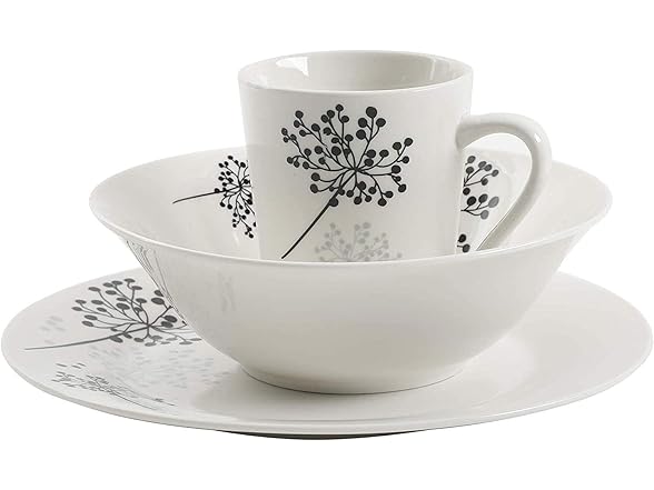 12Pc Or 24Pc Netherwood Dinnerware Set