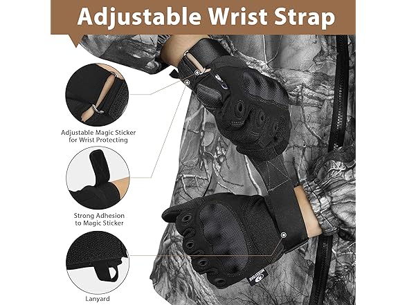 Mossy Oak Tactical Gloves for Men and Women