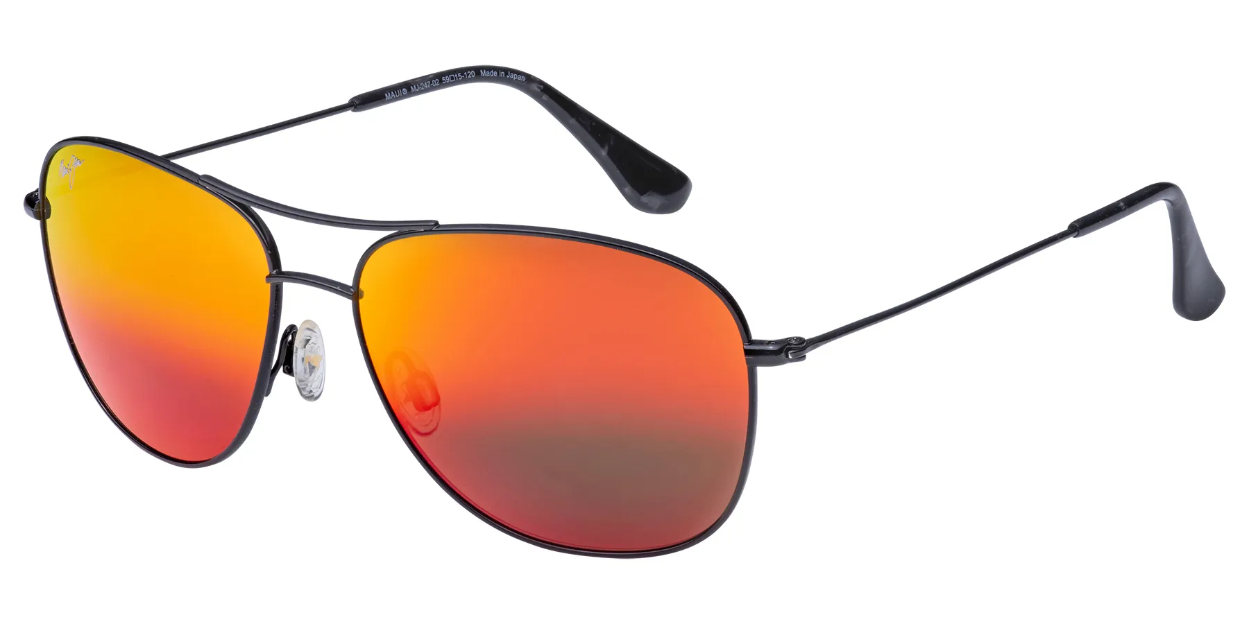 Maui Jim Men's Puu Kukui Polarized Rectangular Sunglasses - Gallery 8