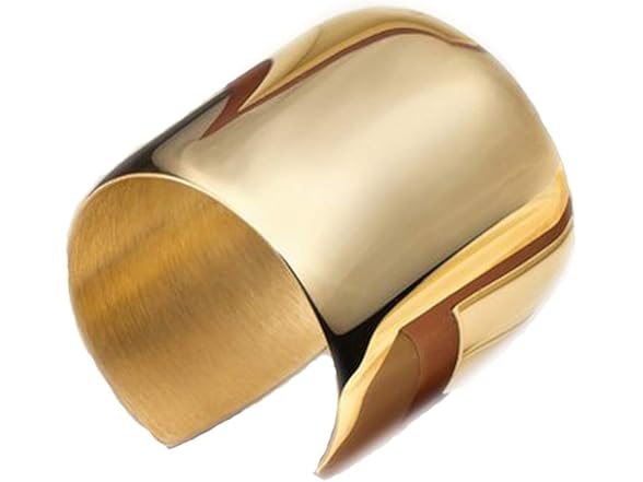 Lancunque Cuff Bracelet Yellow Gold
