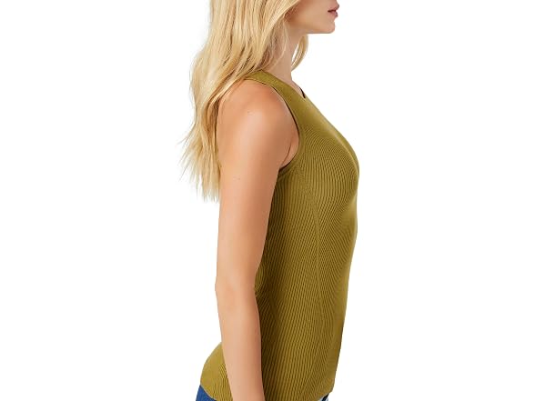 Forever 21  (S) Cutout Sweater-Knit Tank Top
