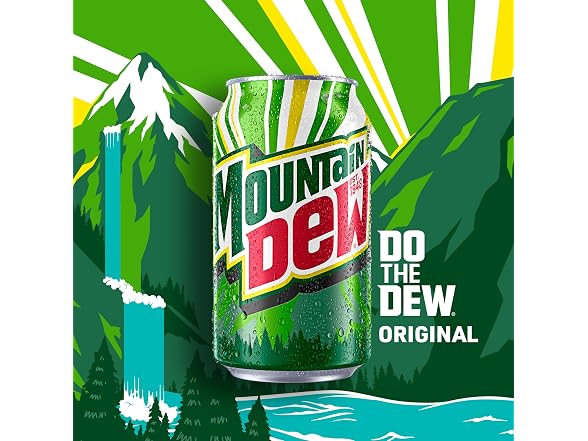 Mountain Dew Soda, 7.5 Fl Oz Mini Cans