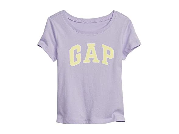 GAP Baby Girls Logo Tee (0-3M) Lilac