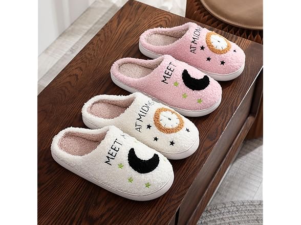 Generic Meet Me at Midnight Slippers Moon 