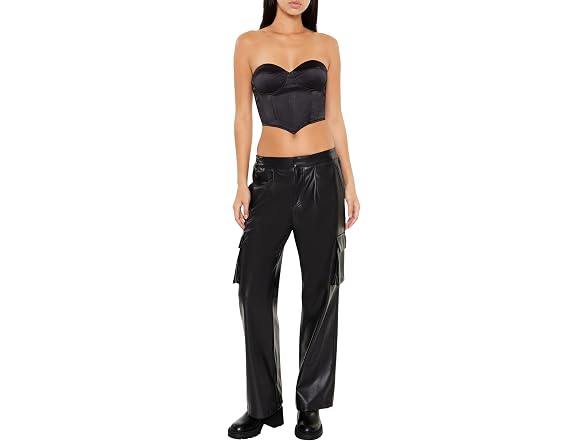 Forever 21 Women (XL) Satin Sweetheart Tube Top