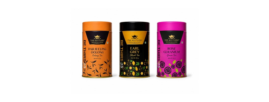 (3pk) Rose Oolong Loose Leaf Tea Set
