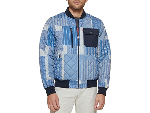 Levi's Men's (2XL) Men's Diamond Quilted Bom Light