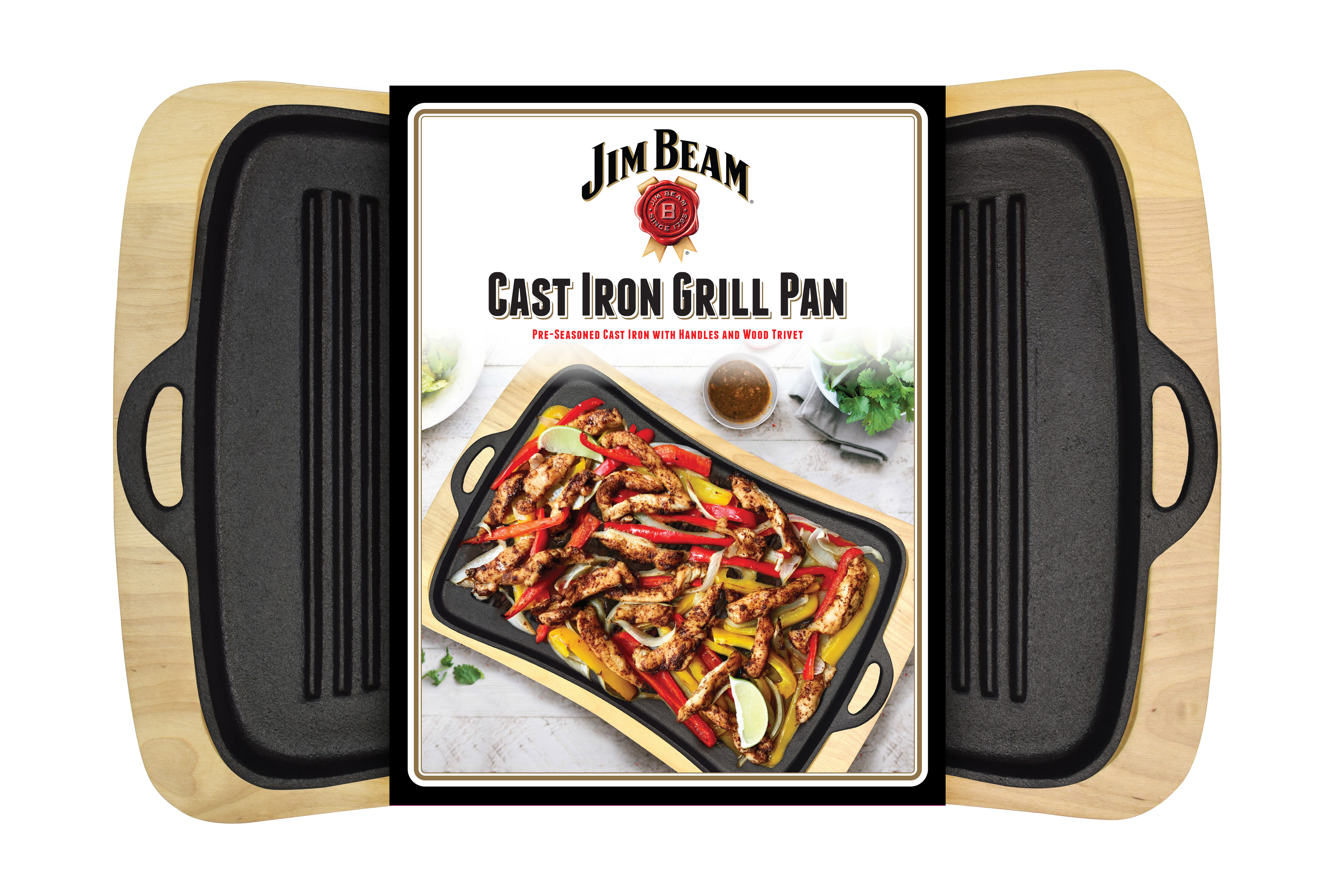 Jim Beam Cast Iron Grill Pan - Gallery 18