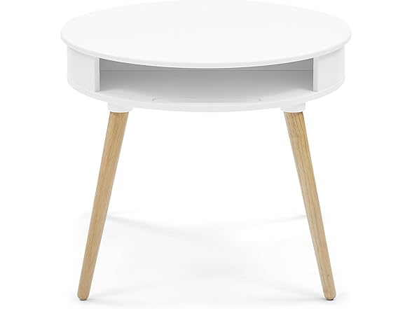 Kids Storage Table & 2-Chair Set White