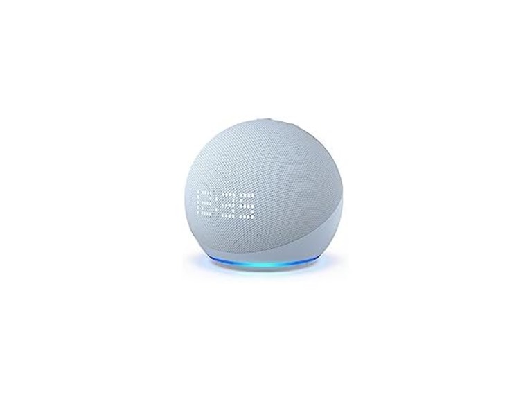 Amazon Echo Dot (5th Gen) with clock (2022)
