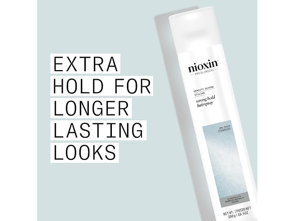 Styling Stronghold Hairspray,