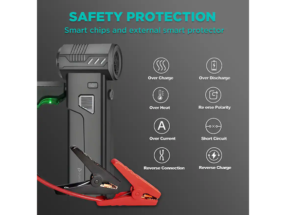 Pursuit R55 5-in-1 Jump Starter, Inflator, Booster