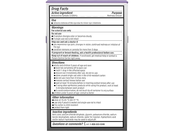 LUMIFY Eye Drops, 20 vials