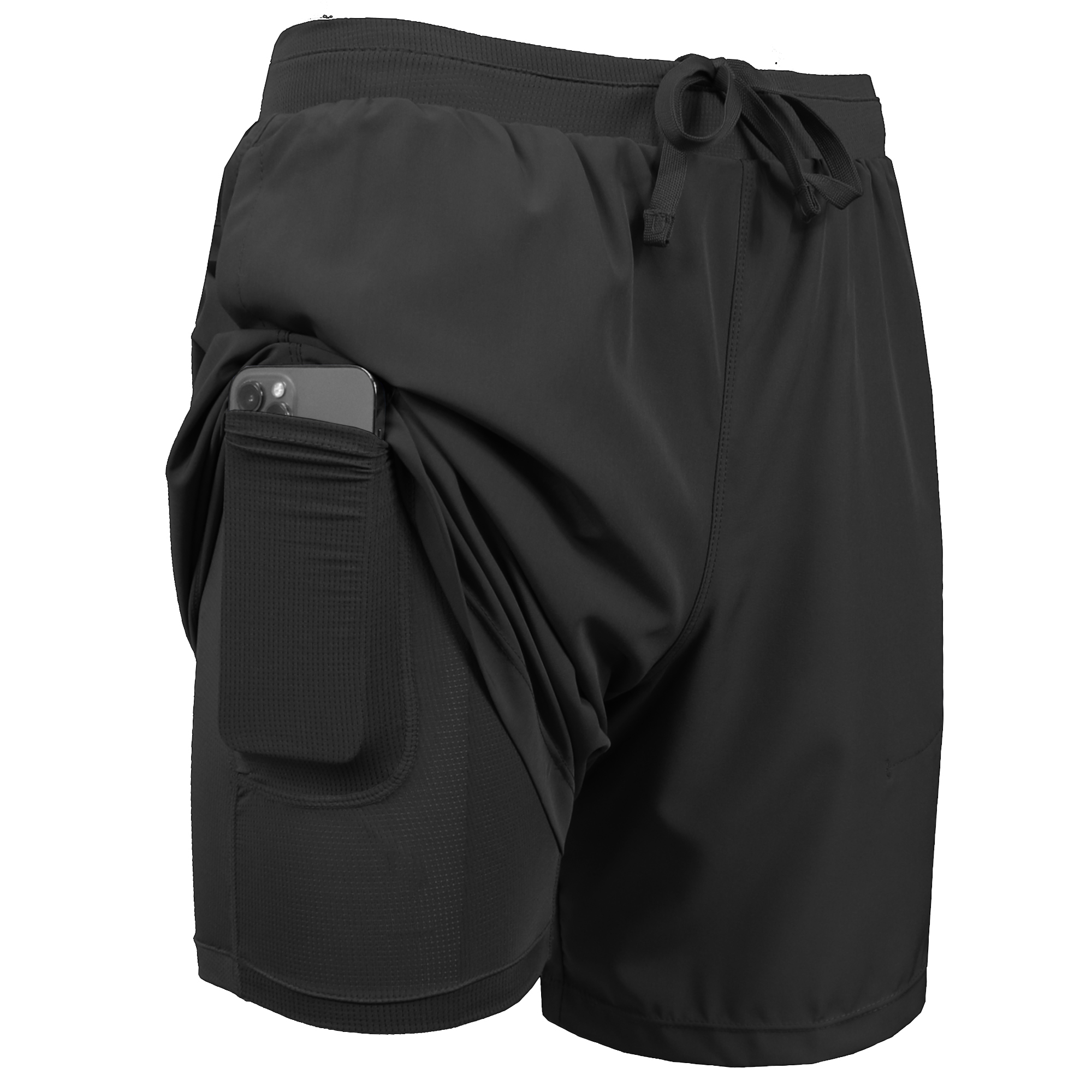 3Pk Asst Mens 2in1 Quick Dry Shorts w/Liner - Gallery 19