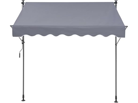 Manual Retractable Awning, 78" Outdoor