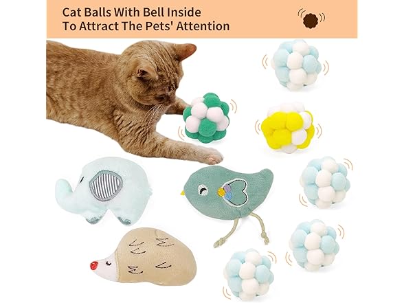 HFZRZFH Cat Toy Set