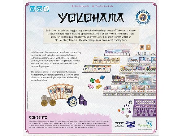 Synapses Games Yokohama Strategy Board Game