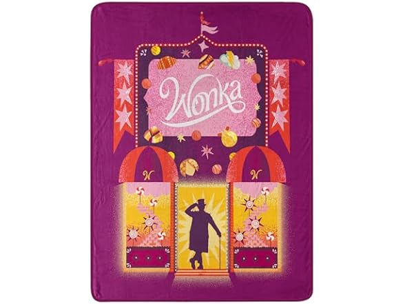 Wonka Micro Throw Blanket 46x60