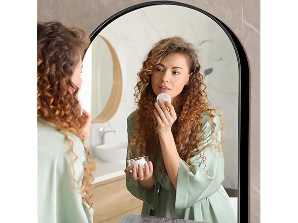NicBex Arched Full Length Mirror, 64"x24"