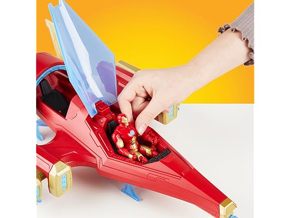 Marvel Avengers Iron Man Repulsor Blast Battle Jet