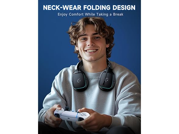 Gvyugke 2.4GHz Wireless Gaming Headsets