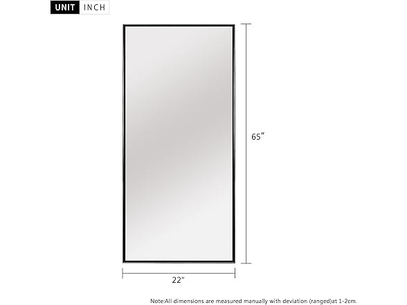 Poshions Full Length Mirror 65''22''