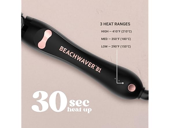 Beachwaver B1 Rotating Curling Iron 1 Inch