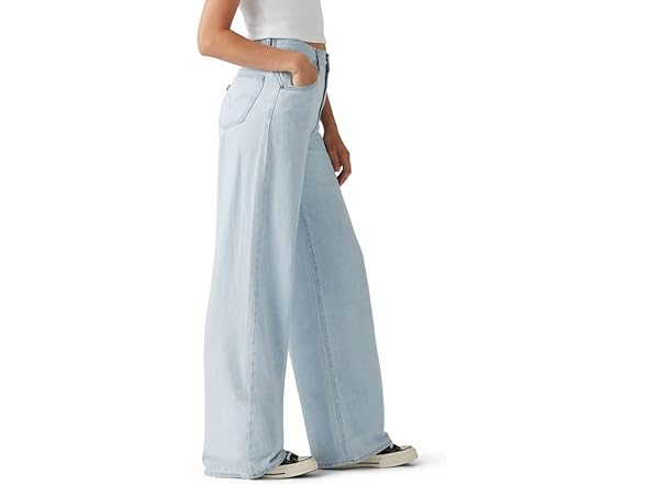 Levis Womens Cinch Baggy Jeans (33)