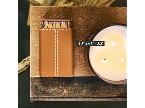Preston Lane Mayfair Handmade Leather Matchstrike