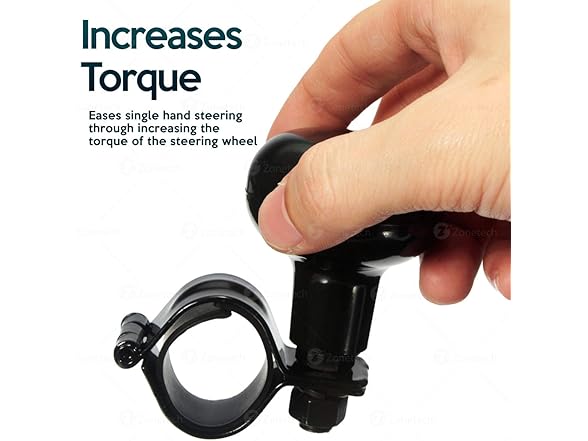 Zone Tech GA0031 Steering Wheel Spinner Knob