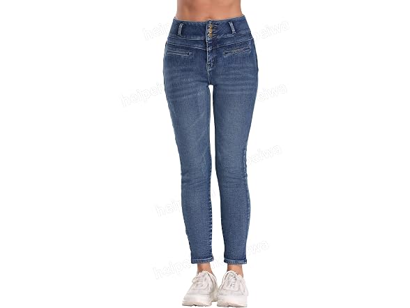 Heipeiwa Women (M) Fleece Lined Jeans Winter Jeans