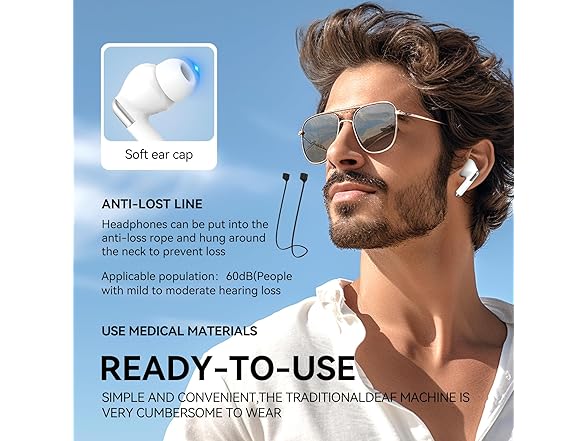 Rechargeable Hearing Amplifier